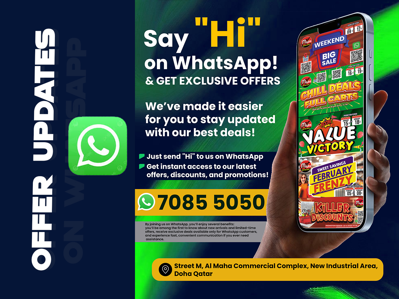  Deals on WhatsApp!